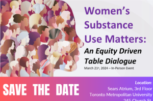 Women’s Substance Use Matters: An Equity Driven Table Dialogue