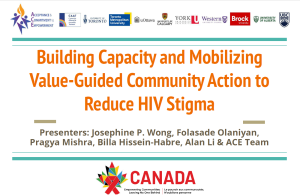 Presenting at Canada Pavilion AIDS2024